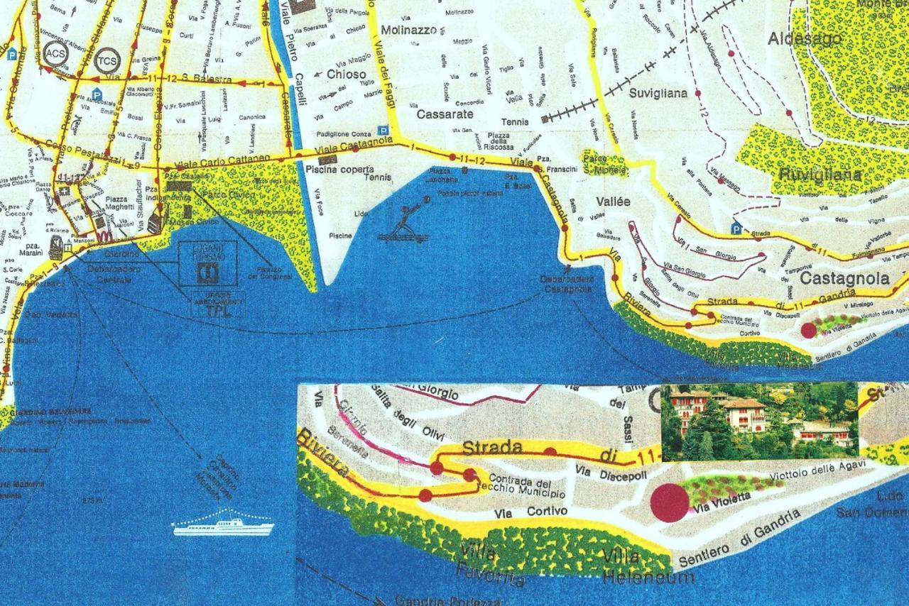 Barony Le Pergole Holiday Apartments Λουγκάνο Εξωτερικό φωτογραφία